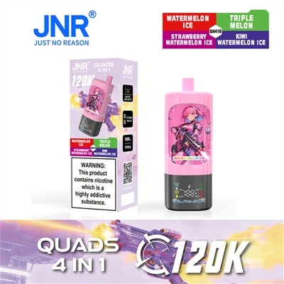 Jnr QUADS 4 ใน 1 120K 120000 Puffs